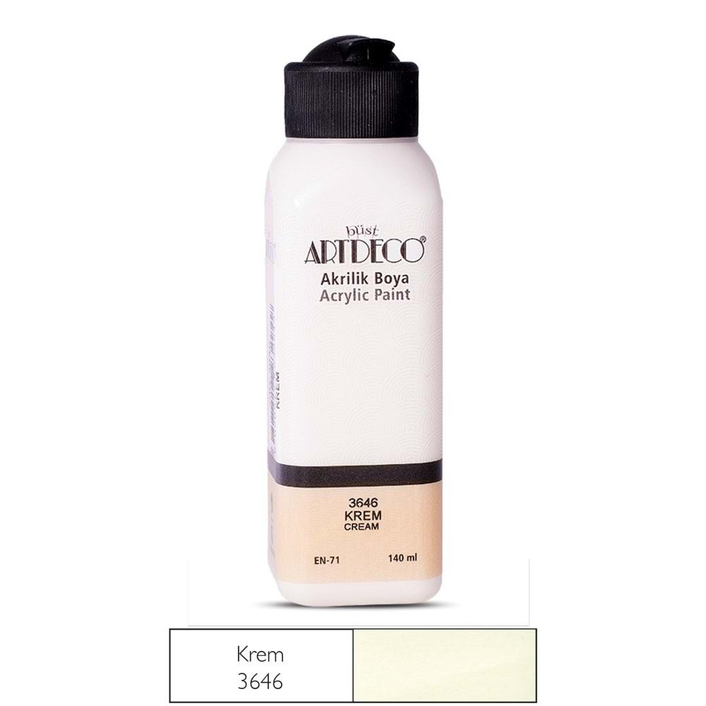 Artdeco Akrilik Boya 140ml Krem 3646