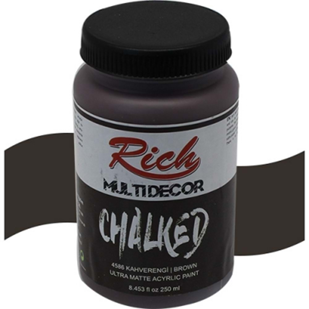 Rich Multi Decor Chalked Boya 250 Ml Kahverengi 4586