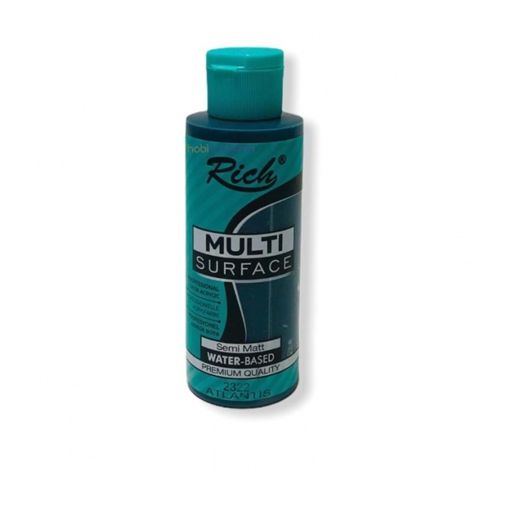 Rich Multi Surface Akrilik Boya 120ml 2322 Atlantis