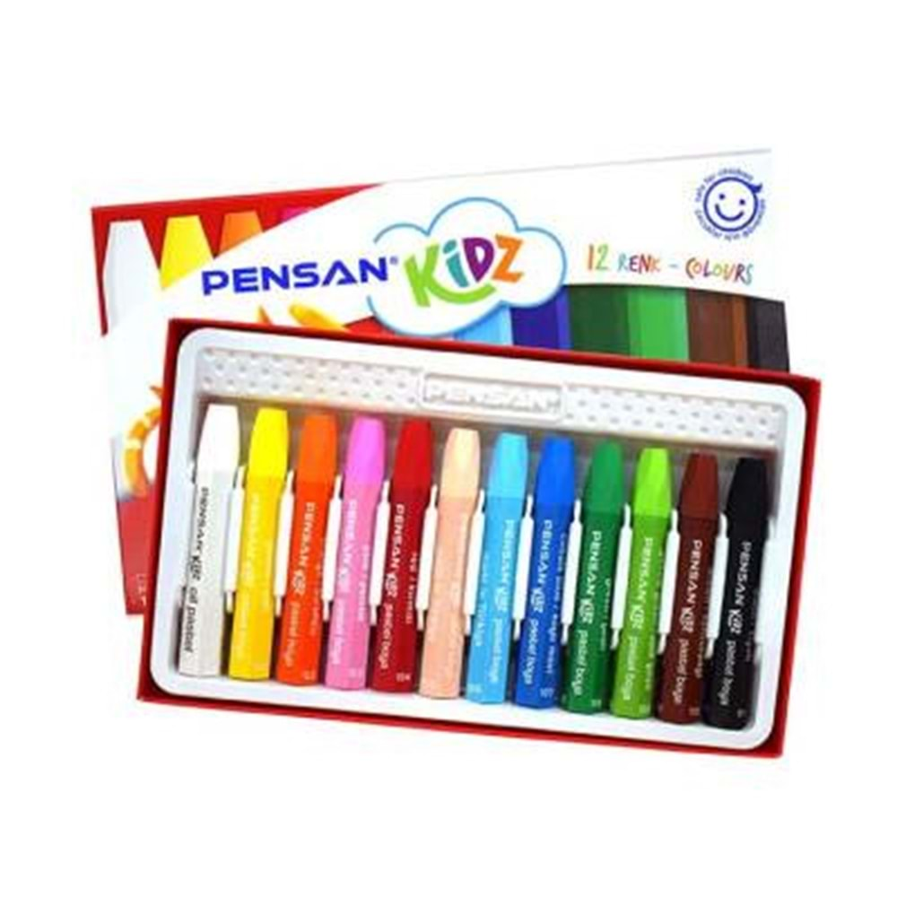 Pensan Kidz Pastel Boya 12 Renk