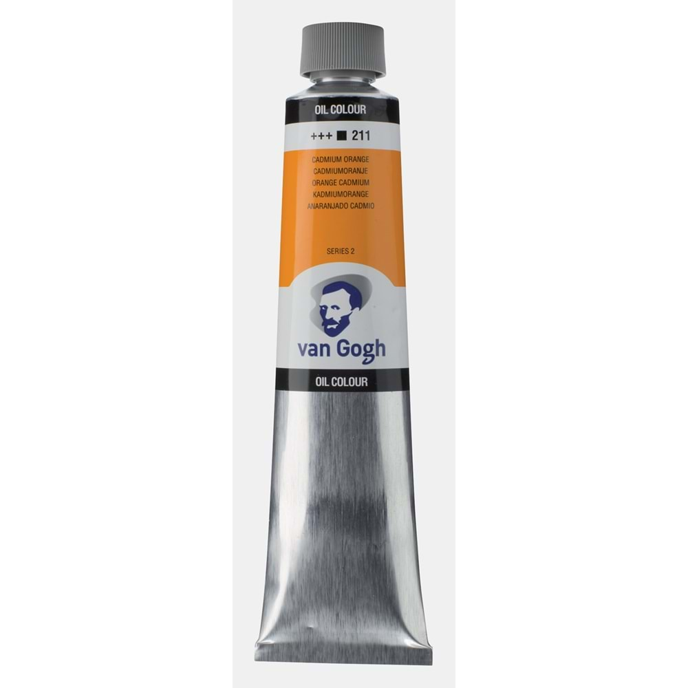 Talens Van Gogh Yağlı Boya 200 ml Cadmium Orange 211