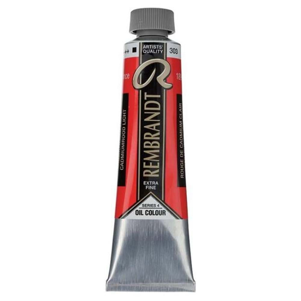 Rembrandt Yağlı Boya 40 ml Seri 4 Cadmium Red Light 303