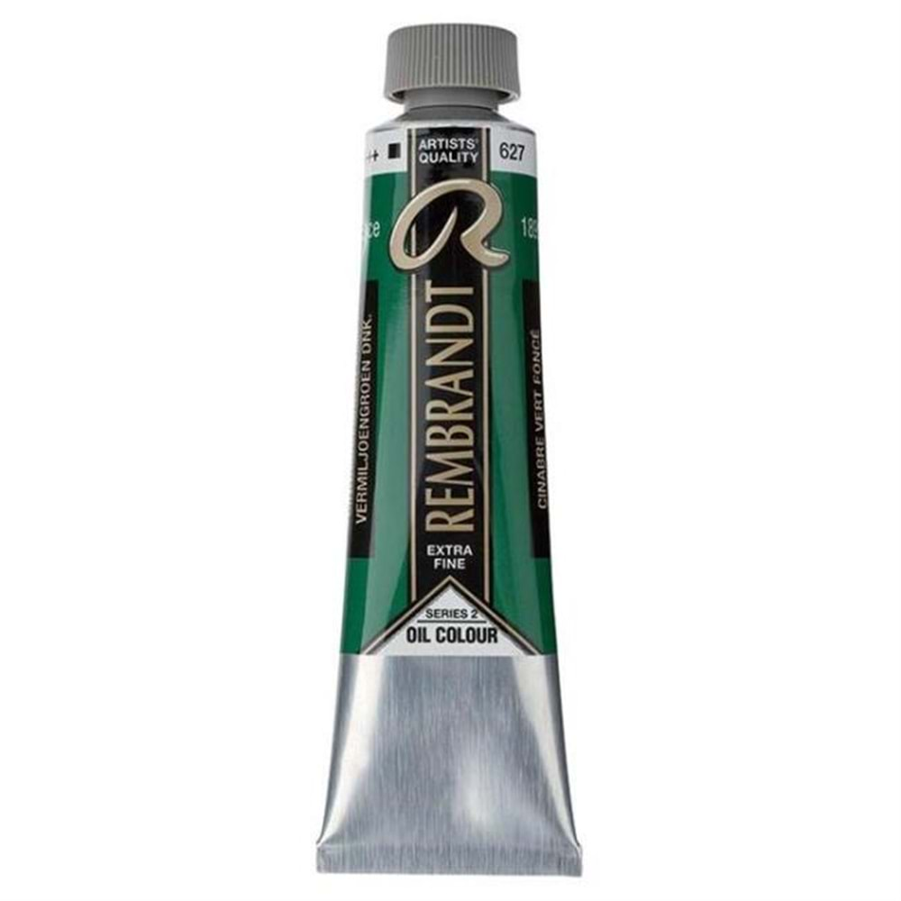 Rembrandt Yağlı Boya 40 ml Seri 2 Cinnabar Green Deep 627