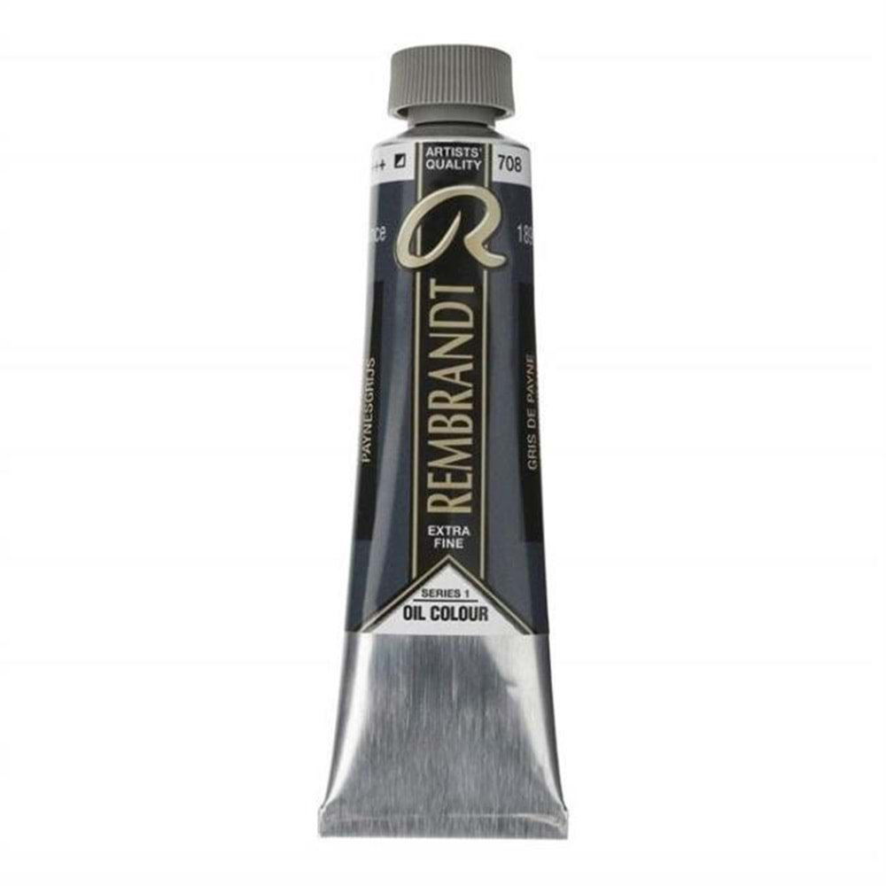 Rembrandt Yağlı Boya 40 ml Seri 1 Paynes Grey 708