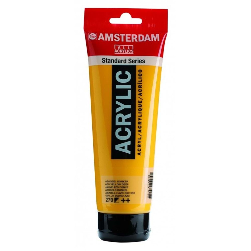 Talens Amsterdam Akrilik Boya 120 ml Azo Yellow Deep 270