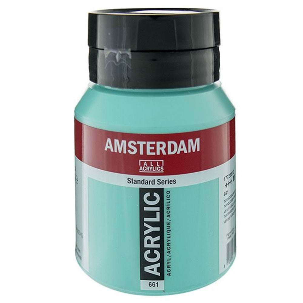 Talens Amsterdam Akrilik Boya 500 ml Turquoise Green 661