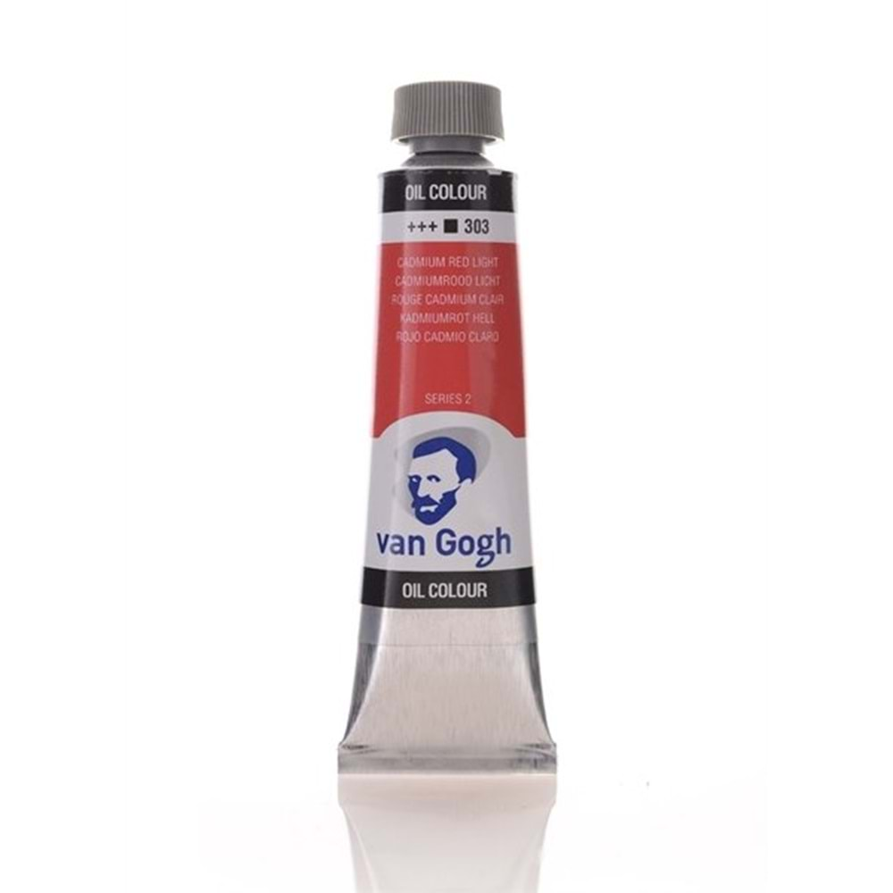 Talens Van Gogh Yağlı Boya 40 ml Cadmium Red Light 303