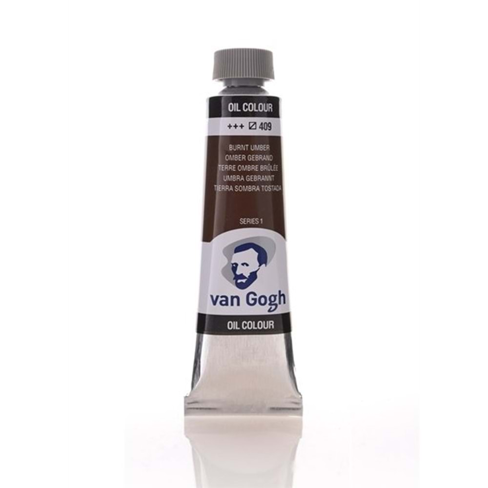 Talens Van Gogh Yağlı Boya 40 ml Burnt Umber 409