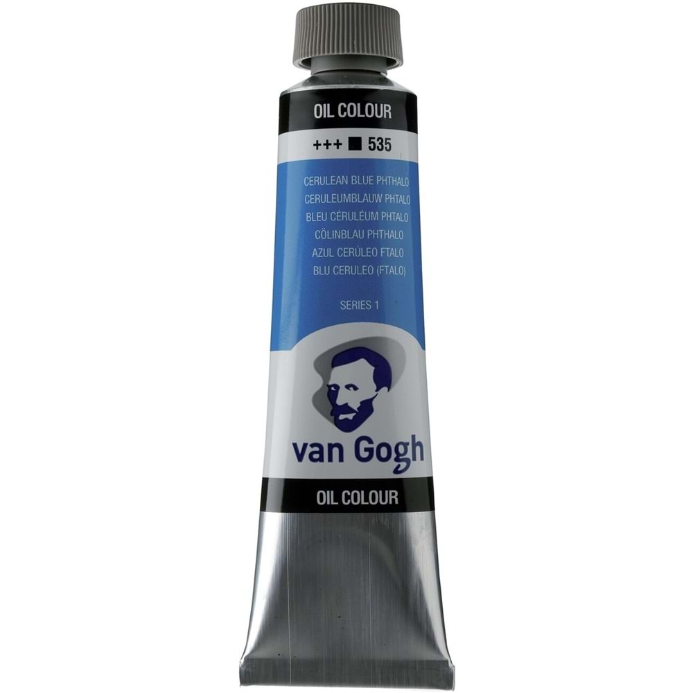 Talens Van Gogh Yağlı Boya 40 ml Cerulean Blue (Phthalo) 535