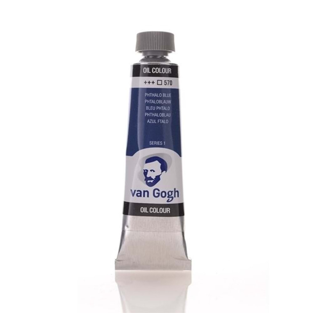 Talens Van Gogh Yağlı Boya 40 ml Phthalo Blue 570