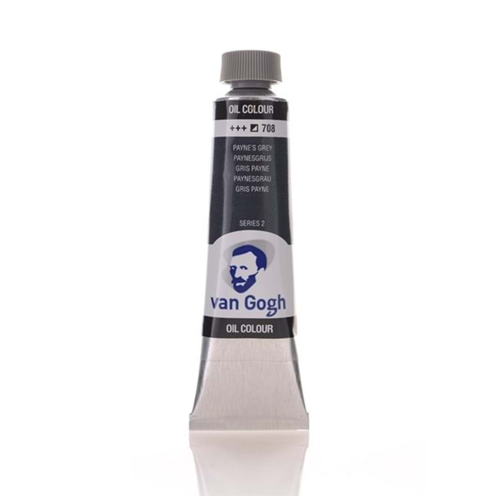 Talens Van Gogh Yağlı Boya 40 ml Paynes Grey 708