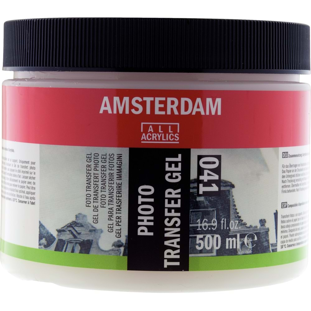 Talens Amsterdam Photo Transfer Gel 041 Resim Transfer Jeli 500 ml.