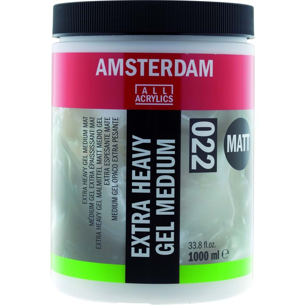 Talens Amsterdam Extra Heavy Gel Medium Matt 1000 ml