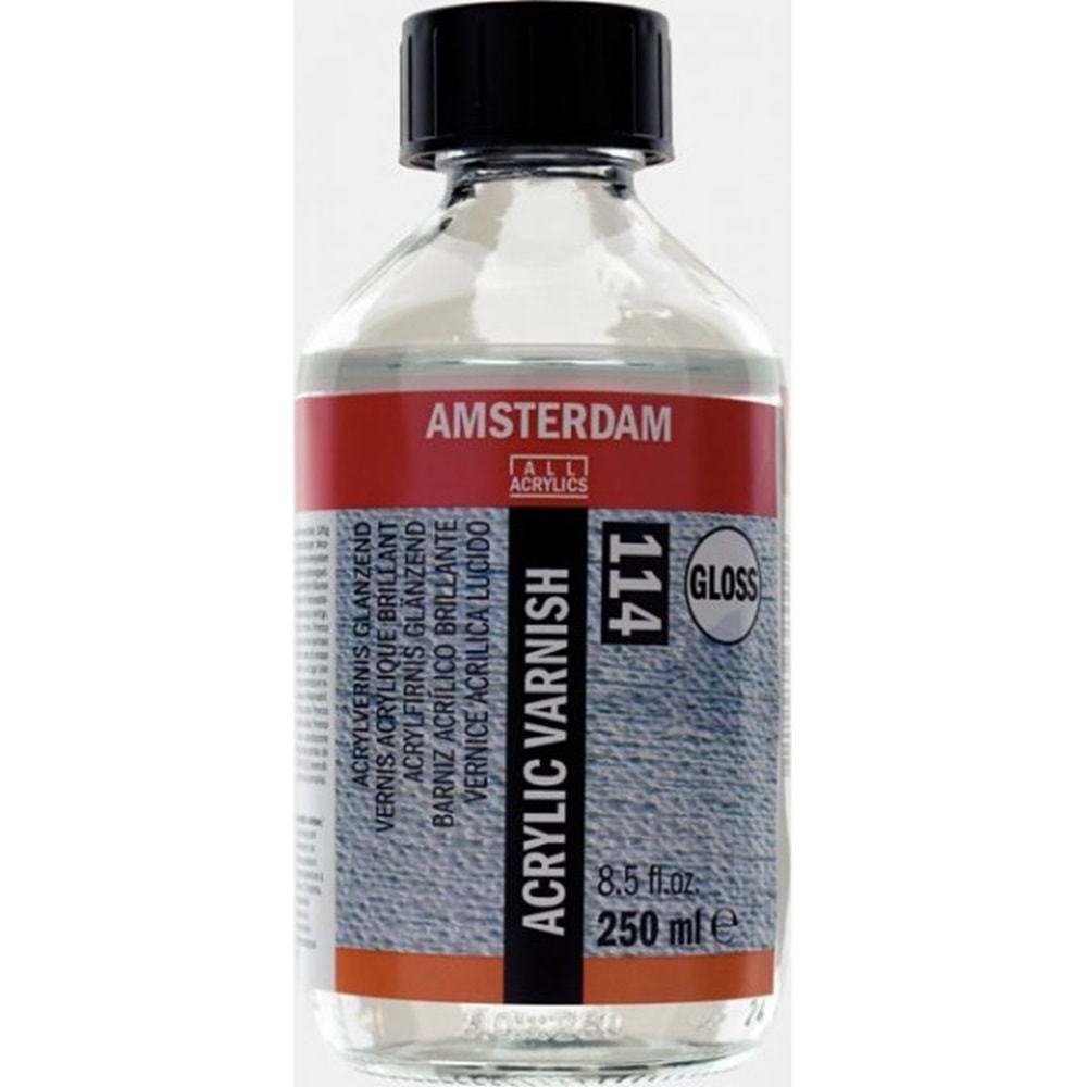 Talens Amsterdam Akrilik Parlak Vernik 250 ml Acrylic Gloss Varnish 114