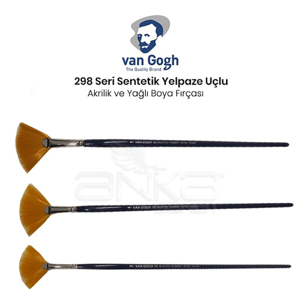 Van Gogh 298 Seri Yelpaze Fırçası No:2