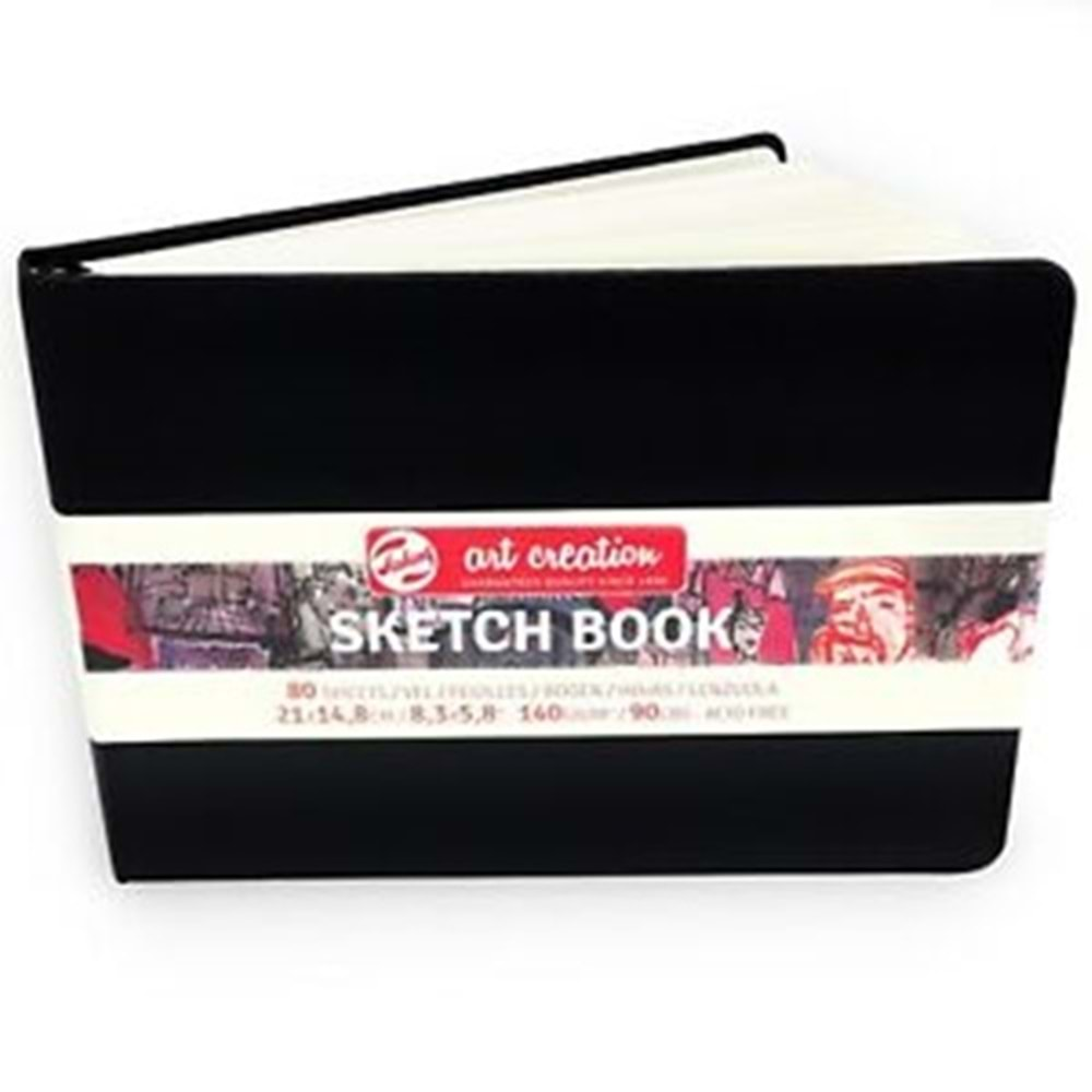 Talens Art Creation Sketch Book Eskiz Defteri 80 Yaprak 140 g A5 Siyah