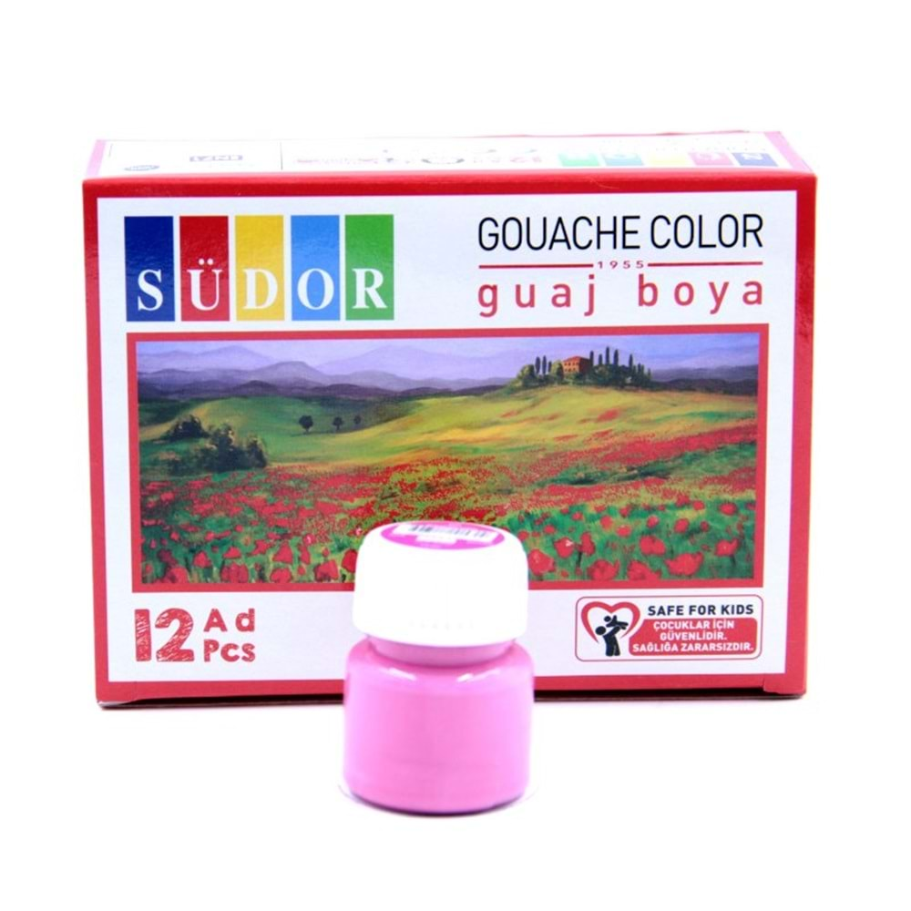 Südor Guaj Boya 20 ml Pembe