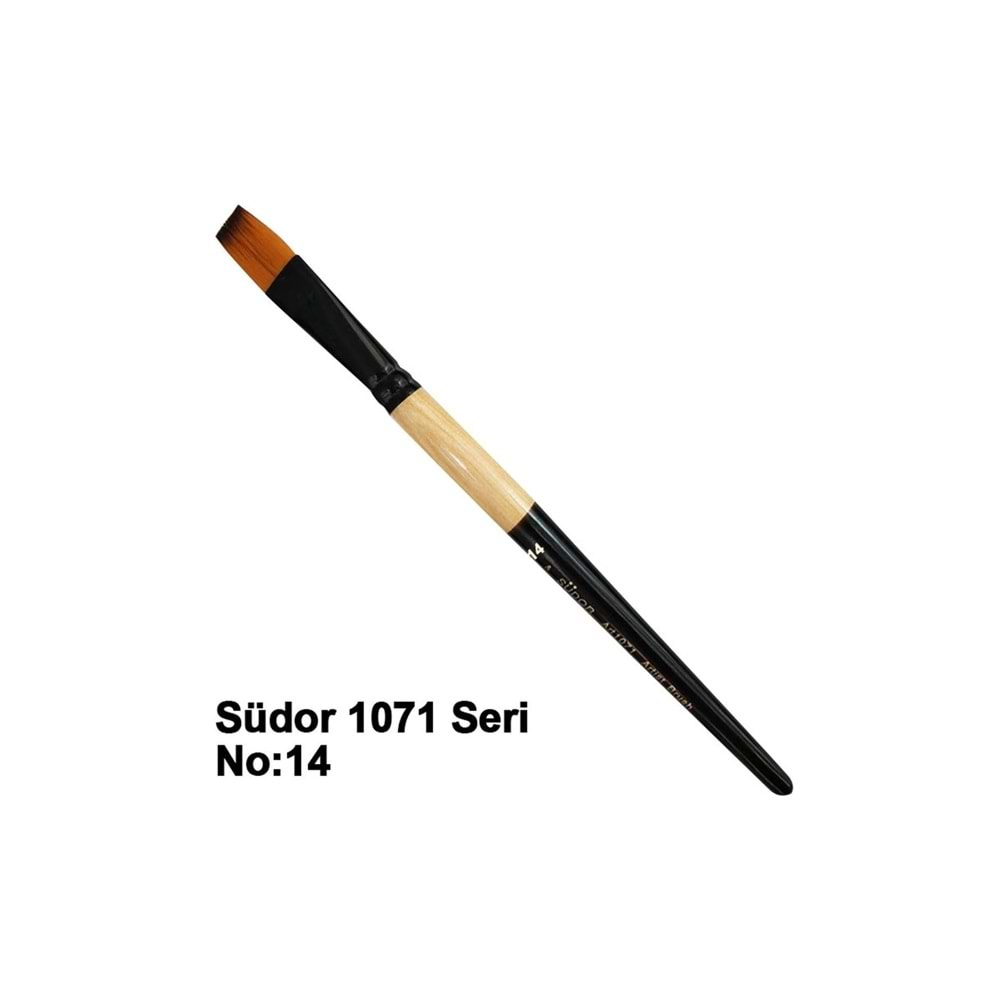 Südor Seri 1071 One Stroke Sentetik Fırça No:14