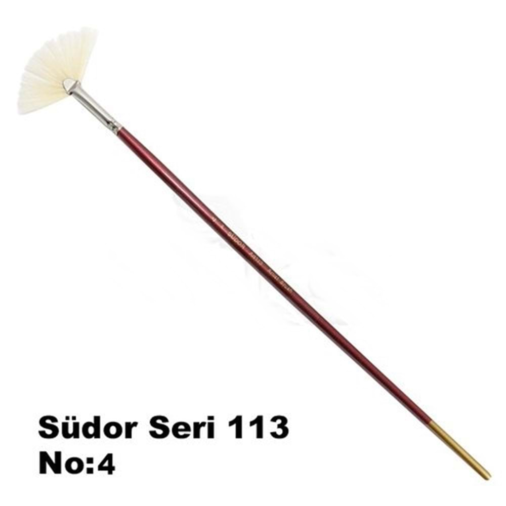 Südor Seri 113 Yelpaze Fırça No:4