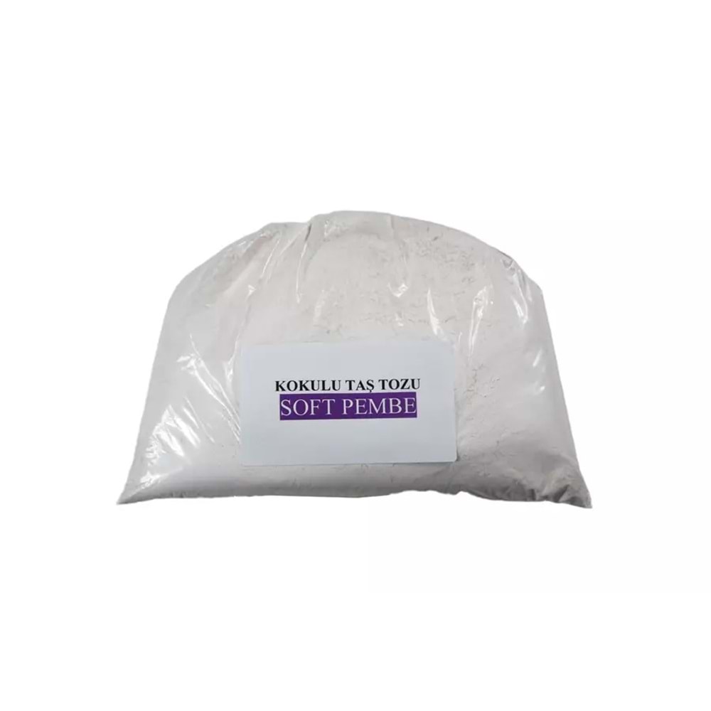 Soft Pembe Kokulu Taş Tozu 5 KG