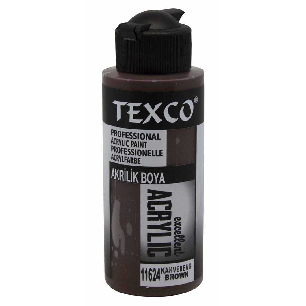 Texco Excellent Akrilik Boya 11624-Kahverengi 110 cc