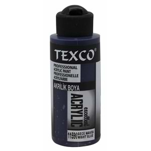 Texco Excellent Akrilik Boya 11590-Gece Mavisi 110 cc