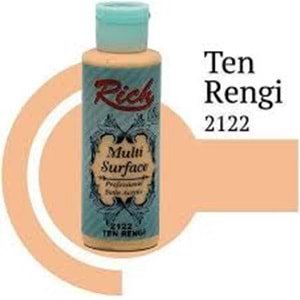 Rich Multi Surface Akrilik Boya 120ml 2122 Ten Rengi