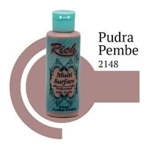 Rich Multi Surface Akrilik Boya 120ml 2148 Pudra Pembe