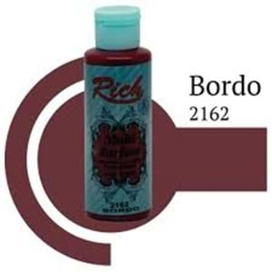 Rich Multi Surface Akrilik Boya 120ml 2162 Bordo