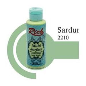 Rich Multi Surface Akrilik Boya 120ml 2210 Sardunya