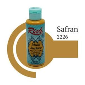 Rich Multi Surface Akrilik Boya 120ml 2226 Safran