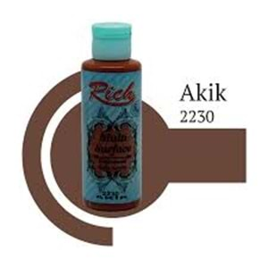 Rich Multi Surface Akrilik Boya 120ml 2230 Akik