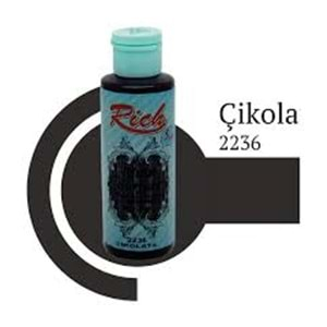 Rich Multi Surface Akrilik Boya 120ml 2236 Çikolata