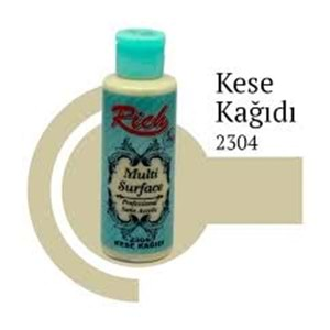 Rich Multi Surface Akrilik Boya 120ml 2304 Kese Kağıdı