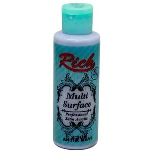 Rich Multi Surface Akrilik Boya 120ml 2306 Antik Mavi