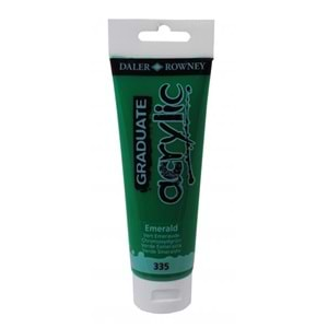 Daler Rowney Graduate Akrilik Boya 120 ml Emerald 335