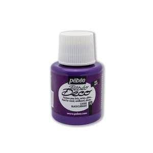 Pebeo Deco Mat Tüm Yüzey Boyası 110 Ml 78 Cassis