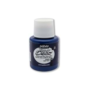 Pebeo Deco Mat Tüm Yüzey Boyası 110 Ml 79 Marine