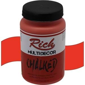 Rich Multi Decor Chalked Boya 250 Ml Pastel Kırmızı 4530