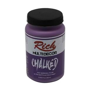 Rich Multi Decor Chalked Boya 250 Ml Mürdüm 4542