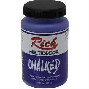 Rich Multi Decor Chalked Boya 250 Ml Ultramarine 4556