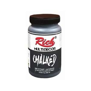 Rich Multi Decor Chalked Boya 250 Ml Antrasit 4606