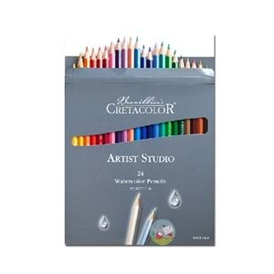 CRETACOLOR 24 RENK AQUARELL KURUSULU BOYA KALEMİ SET