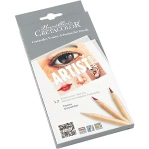 Cretacolor Artist Studio Watercolor Pencils Faces Set 12’li