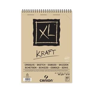 Canson XL Kraft Defter A4 90 g 60 Yaprak