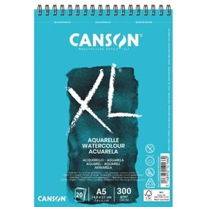 Canson XL Sulu Boya Defteri A5 300 g 20 Yaprak