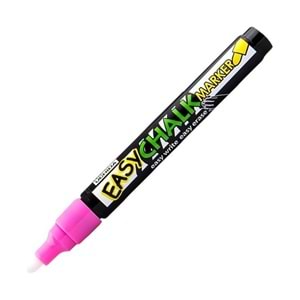 Marvy Easy Chalk Marker Sıvı Tebeşir Kalemi Fosforlu Pembe