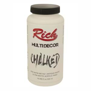 Rich Multi Decor Chalked Boya 500 ml Antik Beyaz 4502