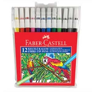 Faber Castell Keçeli Kalem 12 Renk