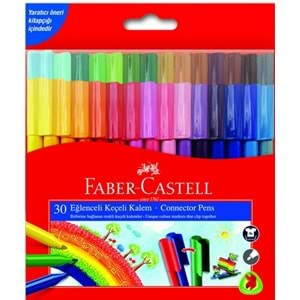 Faber Castell Eğlenceli Keçeli Kalem 30 Renk